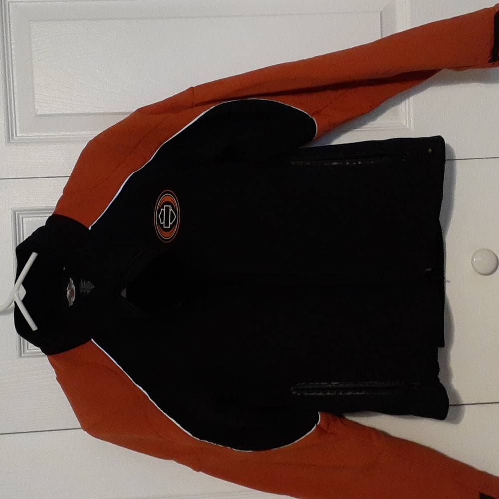 Womens Med harley Davidson neoprene jacket